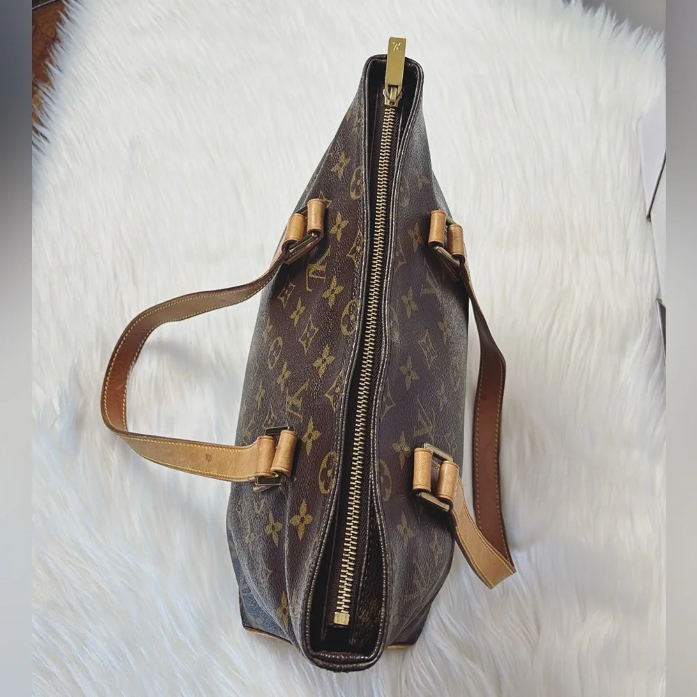 💃AUTHENTIC LOUIS VUITTON CABAS PIANO HANDBAG TOTE PURSE MONOGRAM DU0092 - Picture 7 of 11